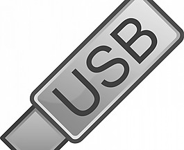 USB閃存驅動器的矢量圖形