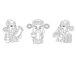 財神圖片