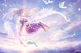 動漫少女圖片