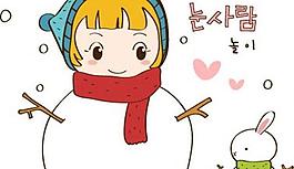 雪人圖片
