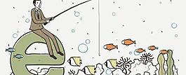 商業(yè)故事 釣魚(yú)圖片