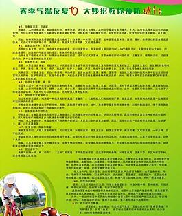 春季預(yù)防感冒圖片