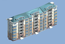 現(xiàn)代建筑群3D模型設(shè)計