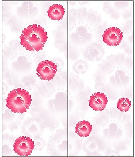 玫瑰花移門