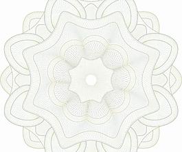 文憑證書防偽花紋設(shè)計(jì)圖片