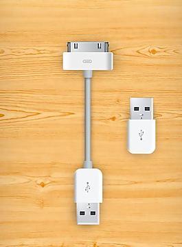 USB接口PSD素材