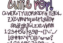 最新字體圖片