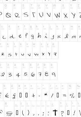 最新字體圖片