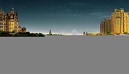 房地產開盤PSD分層素材