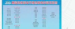 洗車店服務項目價格表
