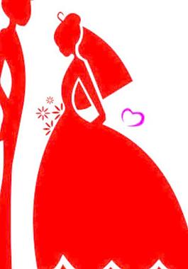 結婚人物剪影