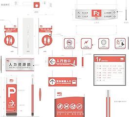 售樓處導視牌設計素材