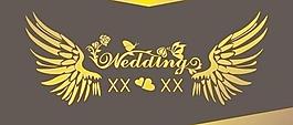 婚礼 wedding 翅膀图片