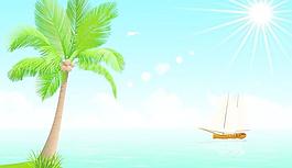 夏日背景圖片