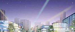 城市之夜圖片