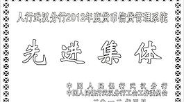 人行信貸管理系統(tǒng)先進(jìn)集體獎(jiǎng)牌設(shè)計(jì)模板