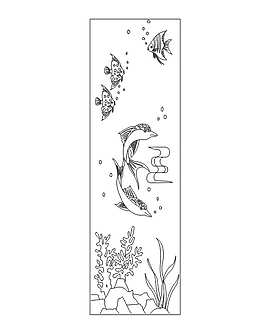 線稿裝飾