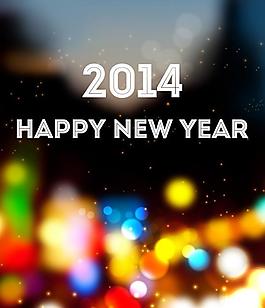 2014新年海報PSD素材