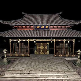古典房屋模型