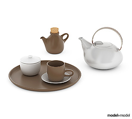 茶具模型