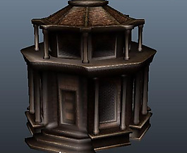 歐式建筑模型