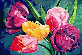 郁金香鮮花圖紙