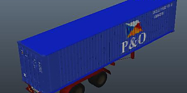 3D運(yùn)貨車