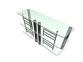 展柜3D模型素材