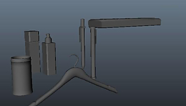 3D生活用具模型