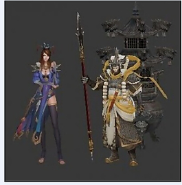 斗戰神羅剎 天兵 牛魔王模型