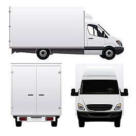 卡車可編輯psd（內(nèi)含可編輯AI素材）
