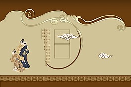 古裝婚紗寫真模板