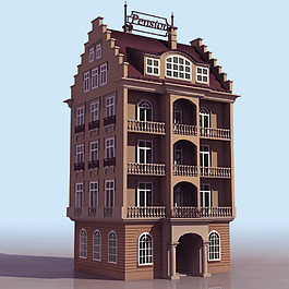 國(guó)外建筑模型設(shè)計(jì)