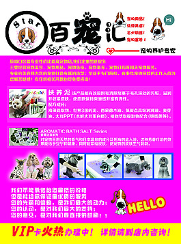 寵物宣傳單