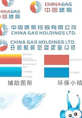 中國燃氣標準LOGO、標準色、吉祥物