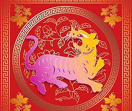 2010年虎年春節(jié)psd分層素材