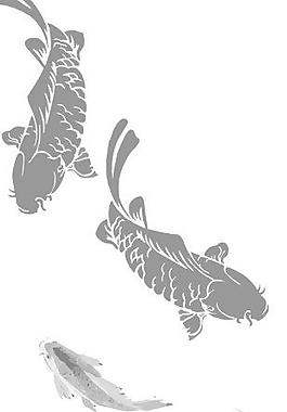 矢量鯉魚