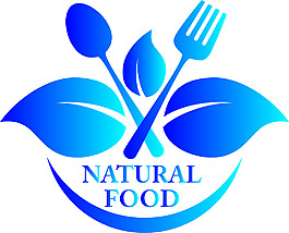 藍色生態標志設計