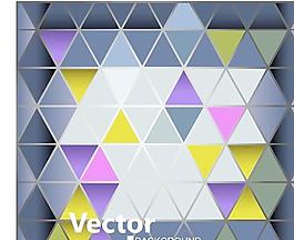 矢量彩色創(chuàng)意幻影色彩圖形設(shè)計(jì)