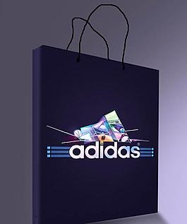 服装手提袋效果图