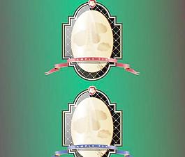 經(jīng)典歐式標(biāo)貼矢量圖2