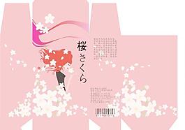 樱花茶包装