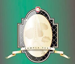 經(jīng)典歐式標(biāo)貼矢量圖3