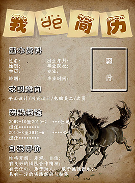 簡潔我的簡歷