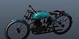 3D摩托車模型
