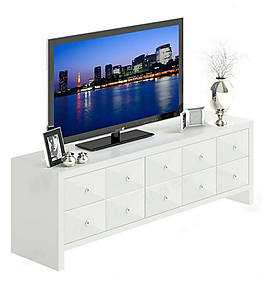 簡約風(fēng)格電視柜 模型