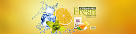 凍干檸檬片banner
