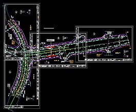 某市政道路排水拓寬工程改造圖