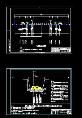 淄博某預埋過路管做法圖