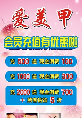 美甲海報(bào)